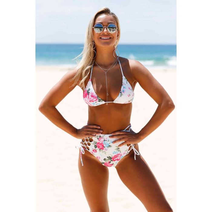 Angelsin Yüksek Bel Bikini Takım