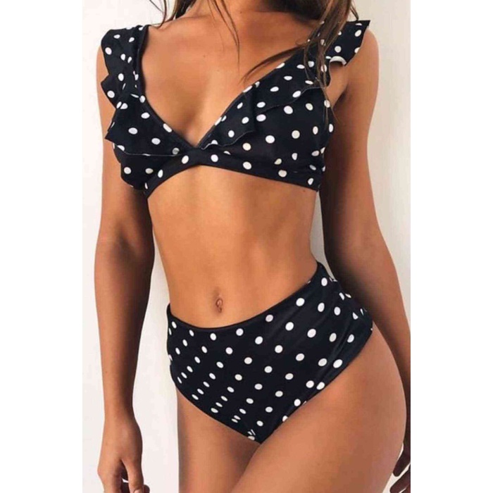 Angelsin Puantiyeli Bikini Takım Çok Renkli