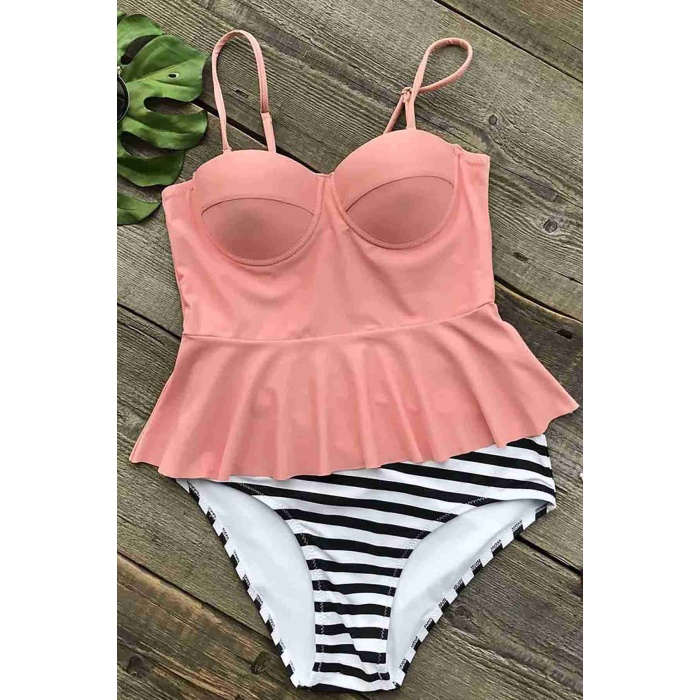 Angelsin Yüksek Bel Bikini Altı Çok Renkli