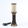 Abajur Bronz Küçük Eskitme Desen 35 cm