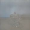 Çok Amaçlı Cam Ayaklı Kapaklı Sunumluk 16,5x14 cm