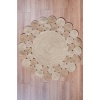 90X90 Nomad Jüt Halı 14 Multi