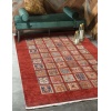 Kırmızı Desenli Klasik Kilim