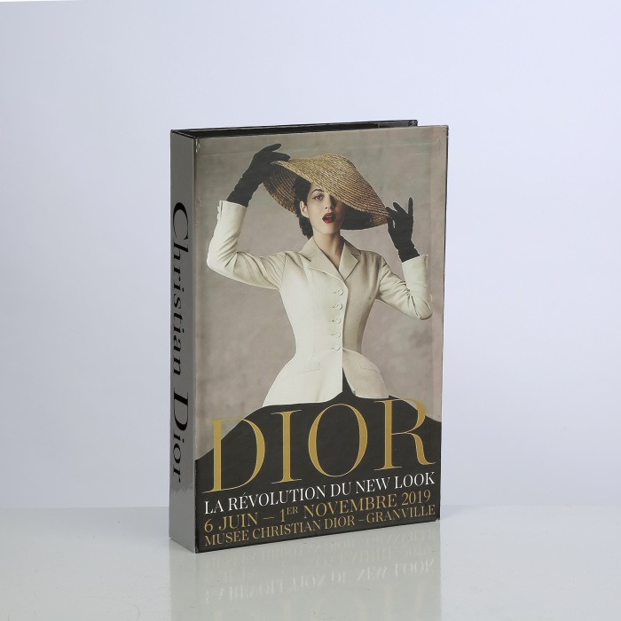 Dior Dekor Kitap Kutusu Dior - Kahverengi
