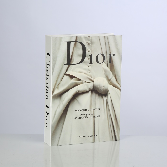 Dior Dekor Kitap Kutu - Krem