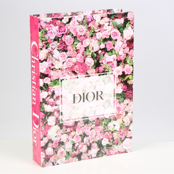 Dior Dekor Kitap Kutu - Pembe