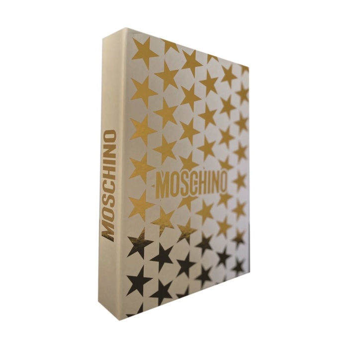 Mochino Kitap Kutu Dekor - Gold