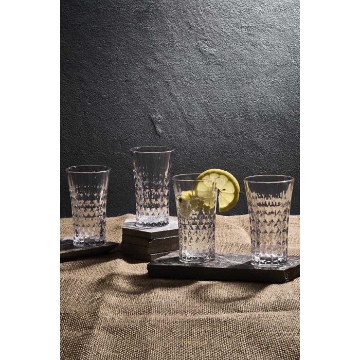 Arturo Tall 4`Lü Cam Bardak 230ml