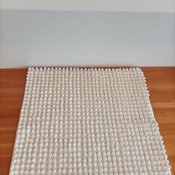 Banyo Paspası Point Beyaz 50x60