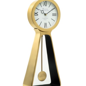 Dekoratif Gold Antik Masa Saati 18x9x46 cm