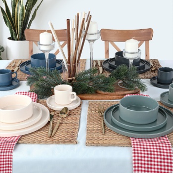 River Stackable Yemek/Kahvaltı Takımı 20 Parça 4 Kişilik