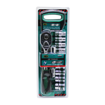 CR-V SOCKET SET 12 PARÇA  1/2 inç  VAKUMLU LOKMA SETİ 
