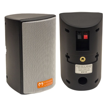 MAGICVOICE MV-16 7.5 CM 30 WATT SİYAH SÜTUN HOPARLÖR 2Lİ TAKIM (4549)