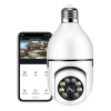 WiFi 360 Panoramik Ampul Kamera Gece Görüş Ses Akıllı Hareket Algılayıcı 