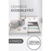 Çekmece Düzenleme Kutu Seti Organizer 4lü Set 