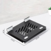 Ayarlanabilir Metal Dizüstü Destek Tabanı Katlanabilir Taşınabilir Laptop Sehpası Standı 