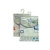 ÇİF KANAT PVC BANYO PERDESİ 2  PARÇA  X 90X180CM - 12 HALKALI 
