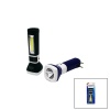 2IN1 1W + COB LED FİŞ ŞARJLI EL FENERİ 