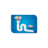 ÇÖPMAK KAFALI FİLTRELİ KÖRÜKLÜ SİFON 