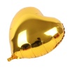 Kalp Balon Folyo Sarı 45 cm 18 inç 