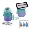 1.3LT - TOMBUL PİPETLİ RENKLİ PLASTİK SULUK MATARA KİLİTLİ KAPAKLI - TELEFONLUKLU 