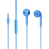 LECOO EH104BL 3.5MM JACKLI KABLOLU KULAK İÇİ MİKROFONLU MAVİ KULAKLIK 