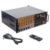 MAGICVOICE MV-1216 KÜP MİXER ANFİ USB BT UK RMS300W MAX 2400W 6 ZON +99DSP+4-16-70-100V TRAFOLU 