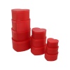 10 PCS BOY KIRMIZI KALPLİ HEDİYE KUTUSU 