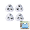 4 PCS 3 BİLYA TEKERLEKLİ MOBİLYA EŞYA TAŞIMA APARATI 360 DERECE 
