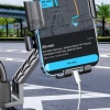 Motor,Motosiklet,Bisiklet ,Scooter İçin 360 Derece Dönebilen Dikiz Aynası Versiyonu Telefon Tutucu Aparat 
