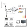 HDMI TO RCA MİNİ MODEL 1920X1080 PLASTİK KASA ÇEVİRİCİ KONVERTÖR 