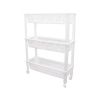 3 KATLI DÜZENLEYİCİ  - RAF ÜNİTESİ TEKERLEKLİ 510X205X685MM 