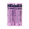 SUNKKO IFR 3.2 VOLT 400 MAH 14430 ŞARJ EDİLEBİLİR PİL (2Lİ PAKET) 
