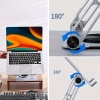 360 Derece Dönebilen Hava Aldıran Laptop Standı 
