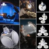 5 Led&amp;apos;li 3 Farklı Işık Modlu Açılıp Kapanabilir Led Kanatlı Güneş Enerjili Solar Aydınlatma Asılabilir Kamp Feneri 