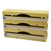 3IN1  AHŞAP BAMBU STREÇLİK FOLYOLUK  KESİCİ BIÇAK KANALLI   22X34CM (4549)