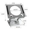 360 Derece Dönebilen Yükseltilmiş Masaüstü Ayarlanabilir  Metal Tablet Standı (4549)