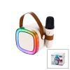 NOSTALJİ MİNİ RADYO MODELKARAOKE MİKROFONLUBLUETOOTH WİRELESS HOPARLÖR- SPEAKER USB ŞARJLI (4549)