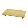 DİKDÖRTGENMİNİ SOFRA MODEL=30X50CM - Y:8CMAYAKLI BAMBU AHŞAP KESİM PANOSU (4549)
