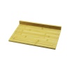 AHŞAP BAMBU KESİM PANOSU KANALLI - TEK KENAR YÜKSELTİ=3CM  24X35CM (4549)