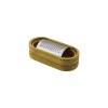 AHŞAP BAMBU HAZNELİ YATAY - OVAL METAL BOMBELİ MEYVE RENDESİ 7 X 15.5CM (4549)