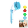 KEDİ - KÖPEK - EVCİL HAYVAN YIKAMAFIRÇASI SİLİKON ŞAMPUAN HAZNELİ=MiKA KRİSTALPLASTİK SAP (4549)