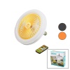 PERVANELİ 3 RENK LEDLİ KUMANDALILAMBA AMPUL OYNAR BAŞLI DUY ÇAP:15CM6500LUMEN - 3200K (4549)