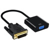 DVI-D 24+1 ERKEK TO VGA DİŞİ ÇEVİRİCİ ADAPTÖR KABLO DVI-D TO VGA ADAPTÖR (4549)