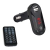 HELLO HL-19683 BT-FM MODULATÖR ÇİFT USB/SD/MP3 12-24 VOLT HAFIZASIZ BLUETOOTH FM TRANSMITTER (4549)
