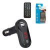 HELLO HL-19683 BT-FM MODULATÖR ÇİFT USB/SD/MP3 12-24 VOLT HAFIZASIZ BLUETOOTH FM TRANSMITTER (4549)