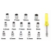 40 PARÇA  LOKMA TAKIMI PLASTİK KUTULU COMBINATION SOCKET WRENCH SET 