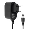 12 VOLT - 1 AMPER 5.5*2.5 UÇLU PLASTİK KASA PRİZ TİP ADAPTÖR KUTULU YERLİ ÜRETİM (4549)