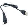 TIRAŞ MAKİNALARI İÇİN USB ŞARJ KABLOSU 59 cm (3) (4549)