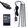 SESE DUYARLI ARAÇ İÇİ KUMANDALI RGB LED ANİMASYON KİT (4549)